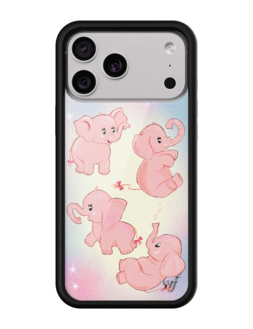 粉色小象 Pink Elephants 手機殼