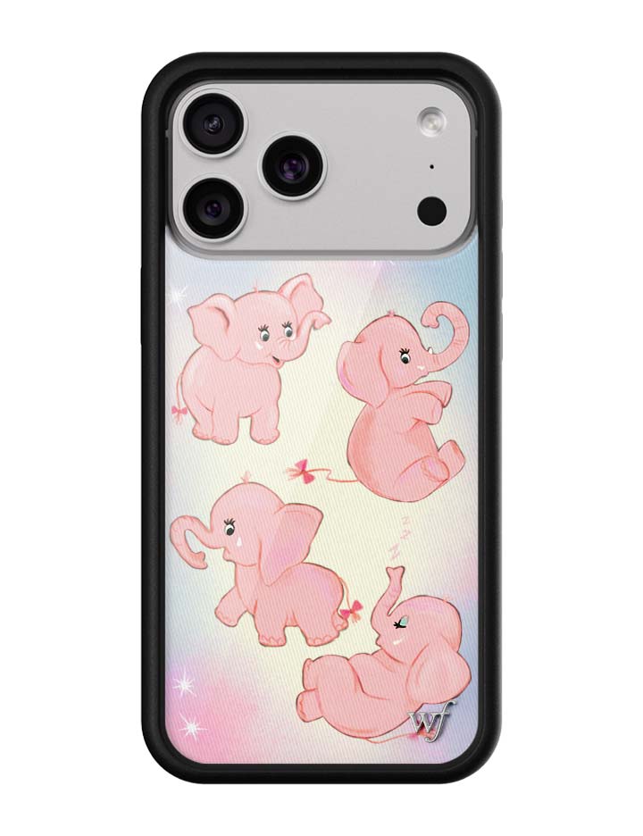 粉色小象 Pink Elephants 手機殼
