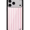 粉紅條紋 Pink Stripes 手機殼