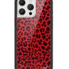 赤焰豹紋 Red Meow 手機殼