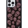 水晶骷髏 Rhinestone Skull 黑粉 聯名款 手機殼（預售）