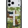小貓迷彩 十字鉚釘 Stud Cross Cat Camo 手機殼