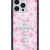 粉色勿忘我 十字鉚釘 Forget Me Not Floral Pink 手機殼