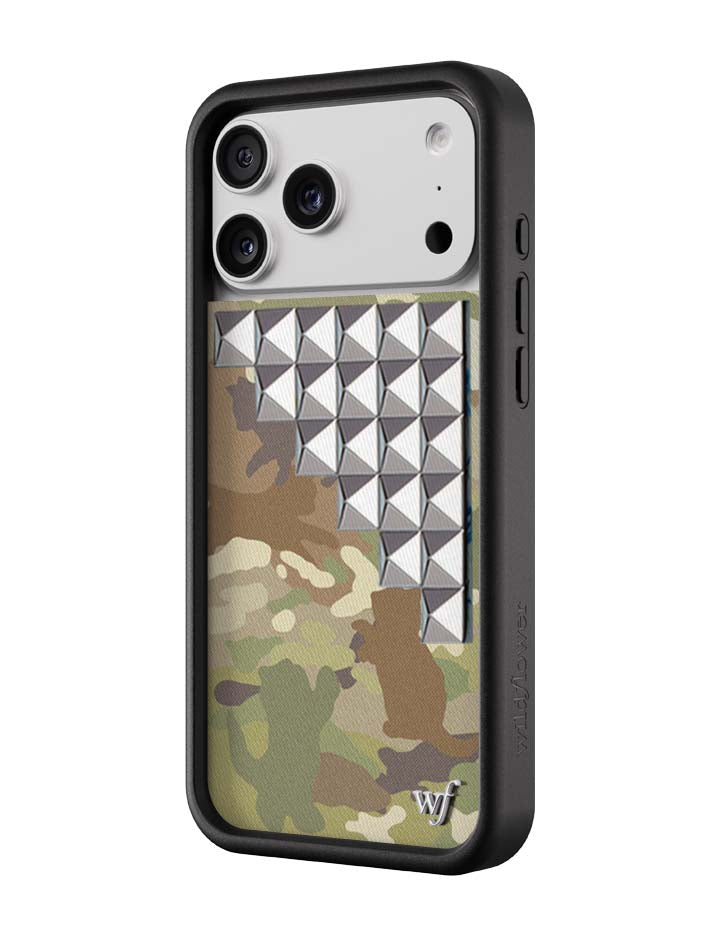 迷彩小貓 龐克系列 Cat Camo Stud 手機殼