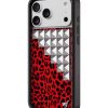 赤焰豹紋 龐克系列 Red Meow Stud 手機殼